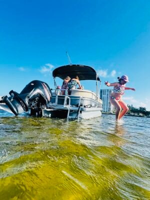 SunBoat Rental Jump in the water Dania