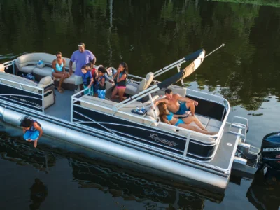 Pontoon Boat Rental 24 feet 12 people