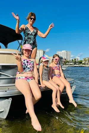 Family sunboat rental in Boca Raton FL